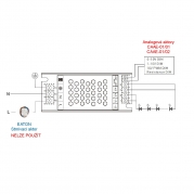 LED zdroj 24V 200W zdroj DIM20-24-200 | 056533
