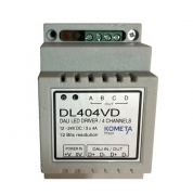 LED ovladač RGBW DALI | DL404VD