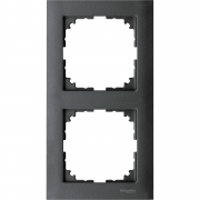 Rámeček Schneider Merten 55x55 M Pure Antracit | MTN4020-3614